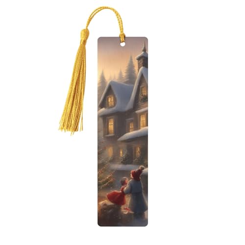 Lesezeichen mit Aufschrift "Merry Christmas", doppelseitig, bedruckt, für Herren und Damen, Lesezeichen, Zubehör, Buchliebhaber Lesezeichen mit Aufschrift "Merry Christmas", doppelseitig, bedruckt, für Herren und Damen, Lesezeichen, Zubehör, Buchliebhaber von XULLZH