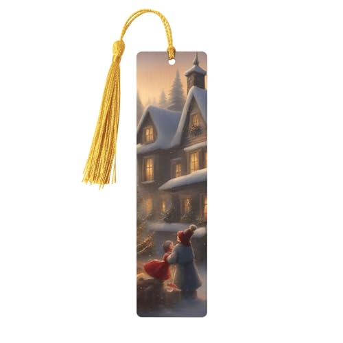 Lesezeichen mit Aufschrift "Merry Christmas", doppelseitig, bedruckt, für Herren und Damen, Lesezeichen, Zubehör, Buchliebhaber Lesezeichen mit Aufschrift "Merry Christmas", doppelseitig, bedruckt, für Herren und Damen, Lesezeichen, Zubehör, Buchliebhaber von XULLZH