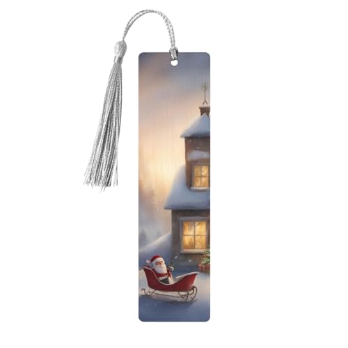 Lesezeichen mit Aufschrift "Merry Christmas", doppelseitig, bedruckt, für Herren und Damen, Lesezeichen, Zubehör, Buchliebhaber Lesezeichen mit Aufschrift "Merry Christmas", doppelseitig, bedruckt, für Herren und Damen, Lesezeichen, Zubehör, Buchliebhaber von XULLZH