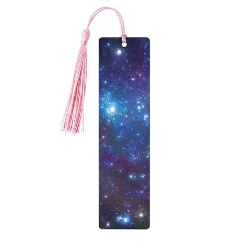 Lesezeichen mit Galaxie-Druck, doppelseitig bedruckt, aus Holz, für Herren und Damen, Lesezeichen, Zubehör, Buchliebhaber Lesezeichen mit Galaxie-Druck, doppelseitig bedruckt, aus Holz, für Herren und Damen, Lesezeichen, Zubehör, Buchliebhaber von XULLZH