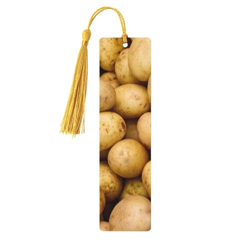 Lesezeichen mit Gartenkartoffeln, doppelseitig, bedruckt, für Herren und Damen, Lesezeichen, Zubehör, Buchliebhaber Lesezeichen mit Gartenkartoffeln, doppelseitig, bedruckt, für Herren und Damen, Lesezeichen, Zubehör, Buchliebhaber von XULLZH
