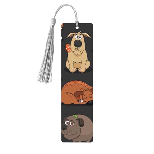 Lesezeichen mit Hunde-Corgi-Druck, doppelseitig bedruckt, für Herren und Damen, Lesezeichen, Zubehör, Buchliebhaber Lesezeichen mit Hunde-Corgi-Druck, doppelseitig bedruckt, für Herren und Damen, Lesezeichen, Zubehör, Buchliebhaber von XULLZH