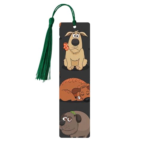 Lesezeichen mit Hunde-Corgi-Druck, doppelseitig bedruckt, für Herren und Damen, Lesezeichen, Zubehör, Buchliebhaber Lesezeichen mit Hunde-Corgi-Druck, doppelseitig bedruckt, für Herren und Damen, Lesezeichen, Zubehör, Buchliebhaber von XULLZH