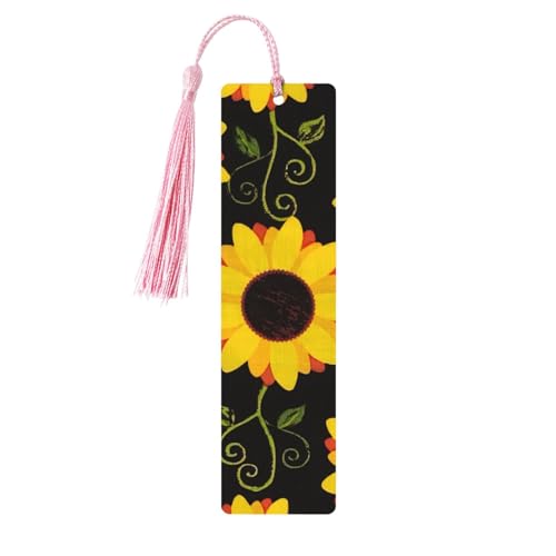 Lesezeichen mit Sonnenblumen-Motiv, doppelseitig, bedruckt, für Herren und Damen, Lesezeichen, Zubehör, Buchliebhaber Lesezeichen mit Sonnenblumen-Motiv, doppelseitig, bedruckt, für Herren und Damen, Lesezeichen, Zubehör, Buchliebhaber von XULLZH