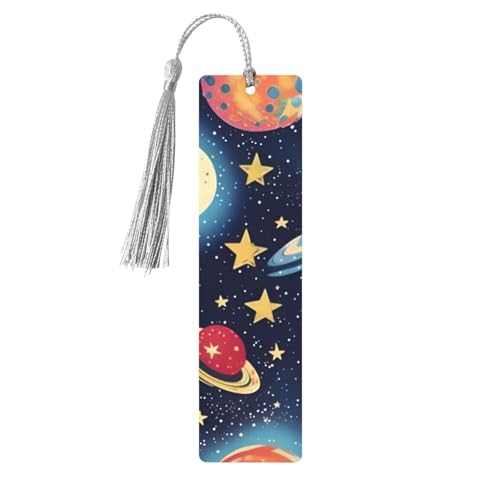 Lesezeichen mit Sternenhimmel-Universum, Weltraumdruck, doppelseitig, bedruckt, für Herren und Damen, Lesezeichen, Zubehör, Buchliebhaber Lesezeichen mit Sternenhimmel-Universum, Weltraumdruck, doppelseitig, bedruckt, für Herren und Damen, Lesezeichen, Zubehör, Buchliebhaber von XULLZH