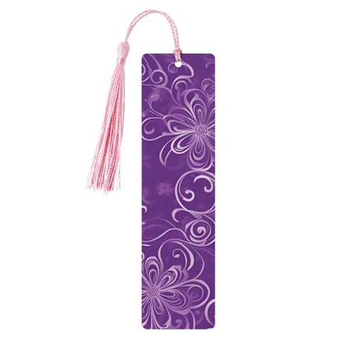 Lesezeichen mit floralem Efeu-Druck, doppelseitig, bedruckt, für Herren und Damen, Lesezeichen, Zubehör, Buchliebhaber Lesezeichen mit floralem Efeu-Druck, doppelseitig, bedruckt, für Herren und Damen, Lesezeichen, Zubehör, Buchliebhaber von XULLZH