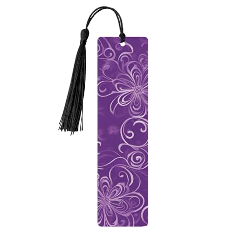 Lesezeichen mit floralem Efeu-Druck, doppelseitig, bedruckt, für Herren und Damen, Lesezeichen, Zubehör, Buchliebhaber Lesezeichen mit floralem Efeu-Druck, doppelseitig, bedruckt, für Herren und Damen, Lesezeichen, Zubehör, Buchliebhaber von XULLZH