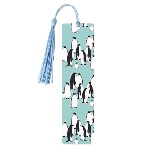 Lesezeichen mit niedlichem Pinguin-Druck, doppelseitig bedruckt, für Herren und Damen, Lesezeichen, Zubehör, Buchliebhaber Lesezeichen mit niedlichem Pinguin-Druck, doppelseitig bedruckt, für Herren und Damen, Lesezeichen, Zubehör, Buchliebhaber von XULLZH