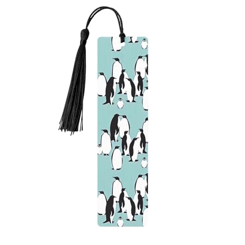 Lesezeichen mit niedlichem Pinguin-Druck, doppelseitig bedruckt, für Herren und Damen, Lesezeichen, Zubehör, Buchliebhaber Lesezeichen mit niedlichem Pinguin-Druck, doppelseitig bedruckt, für Herren und Damen, Lesezeichen, Zubehör, Buchliebhaber von XULLZH