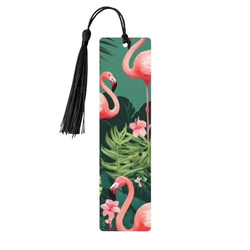 Lesezeichen mit rotem Flamingo-Druck, doppelseitig bedruckt, für Herren und Damen, Lesezeichen, Zubehör, Buchliebhaber Lesezeichen mit rotem Flamingo-Druck, doppelseitig bedruckt, für Herren und Damen, Lesezeichen, Zubehör, Buchliebhaber von XULLZH