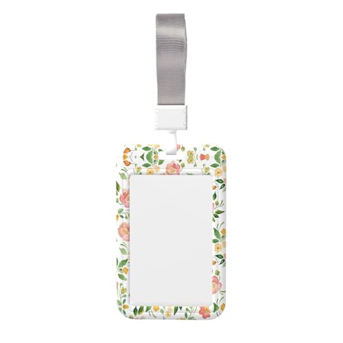 Namensschild-Clips mit Blumen- und Vogel-Aufdruck, Schlüsselband, Kartenschutz, Ausweishalter, Arbeitskarten-Tasche Namensschild-Clips mit Blumen- und Vogel-Aufdruck, Schlüsselband, Kartenschutz, Ausweishalter, Arbeitskarten-Tasche von XULLZH