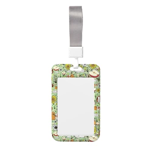 Namensschild-Clips mit Meerschweinchen-Aufdruck, Schlüsselband, Kartenschutz, Ausweishalter, Arbeitskarten-Tasche Namensschild-Clips mit Meerschweinchen-Aufdruck, Schlüsselband, Kartenschutz, Ausweishalter, Arbeitskarten-Tasche von XULLZH