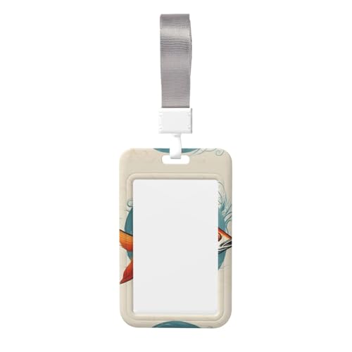 Namensschild-Clips mit schönem Fisch-Aufdruck, Schlüsselband, Kartenschutz, Ausweishalter, Arbeitskarten-Tasche Namensschild-Clips mit schönem Fisch-Aufdruck, Schlüsselband, Kartenschutz, Ausweishalter, Arbeitskarten-Tasche von XULLZH