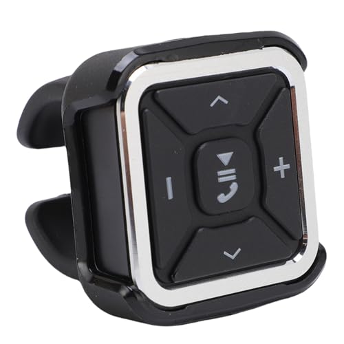 Bluetooth 5.0 Medienknöpfe, Drahtlose Lenkradmusikkontrolle für Auto, Outdoor Aktivitäten, Heimunterhaltung, Freundliches Design, Robust und Tragbar Bluetooth 5.0 Medienknöpfe, Drahtlose Lenkradmusikkontrolle für Auto, Outdoor Aktivitäten, Heimunterhaltung, Freundliches Design, Robust und Tragbar von XUMIUZIY