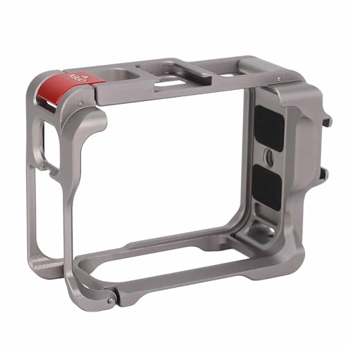 Rahmenkäfig für Insta 360 Ace Pro 2, Ace Pro 2, Rahmen aus Aluminiumlegierung, hohe Härte, leichtes Kameragehäuse, Schnellentriegelungs-Flip-Design Rahmenkäfig für Insta 360 Ace Pro 2, Ace Pro 2, Rahmen aus Aluminiumlegierung, hohe Härte, leichtes Kameragehäuse, Schnellentriegelungs-Flip-Design von XUMIUZIY