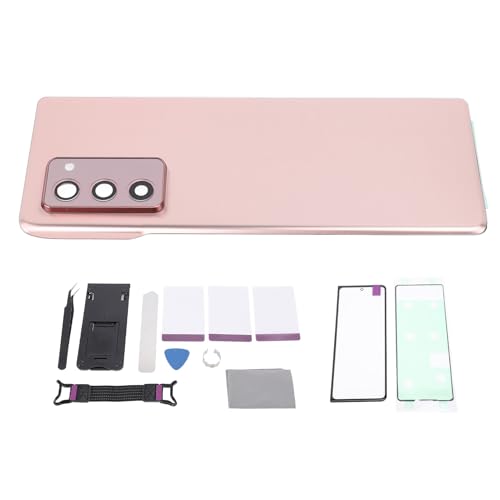 XUMIUZIY Bildschirmreparatur -Kit für Z Fold 2 5G F916, Telefon Zurück -Glasabdeckung und Außenbildschirme Vorne mit Klebstoff vor Installiertem Kameraobjektiv (Roségold) von XUMIUZIY