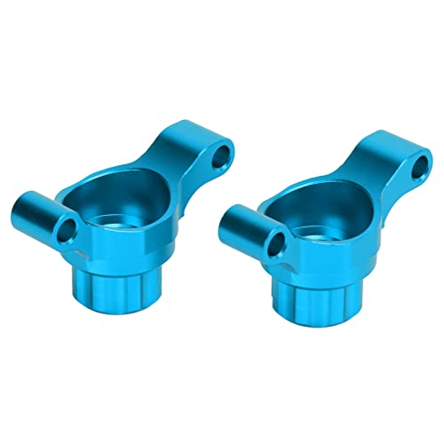 Hecklenkbecher in Aluminiumlegierung für TT02 1/10 Auto RC, Komfortable Installation für Fernbedienungsauto -Ventilatoren (BLUE) von XUXHOU