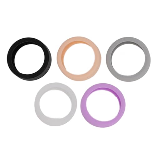 XUXHOU 5pcs Smart Rings Ärmel, Hoch Elastisches Silikon Anti -Scratch -hautfreundlicher Intelligenter Ringe Beschützerabdeckung (M) von XUXHOU