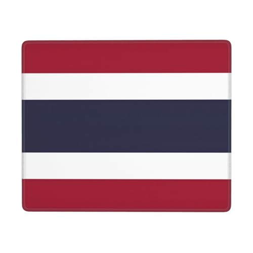 Mauspad mit Thailand-Flagge, Laptop-Pad, Büro und Zuhause, wasserdicht, Schreibtisch-Schreibblock, 17,8 x 22,9 cm (horizontal) von XVFLOREG