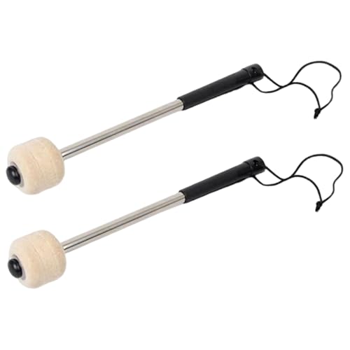 2pcs Drum Mallets 12x2 Soft Filz Head Bass Drum Mallet von XVHOAB