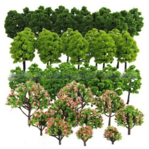 Modellbaum 70pcs/Set Sortierte DIY -Simulation Miniaturbäume mit Pfahlmodellbäumen für Architekturbahnlandschaft, Miniatur, Architekturmaterialien Modellbaum 70pcs/Set Sortierte DIY -Simulation Miniaturbäume mit Pfahlmodellbäumen für Architekturbahnlandschaft, Miniatur, Architekturmaterialien von XVHOAB