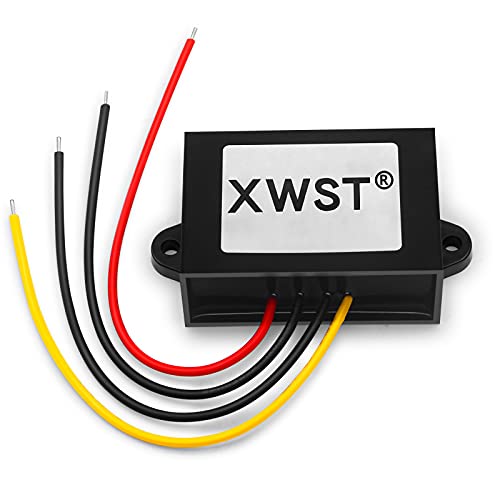 XWST DC 9-36V 12V 24V auf 12V Converter Spannungswandler 2A 24W Auto Netzteil Wandler Konverter Transformator Trafo Adapter für Auto PKW LKW Kfz Motor von XWST