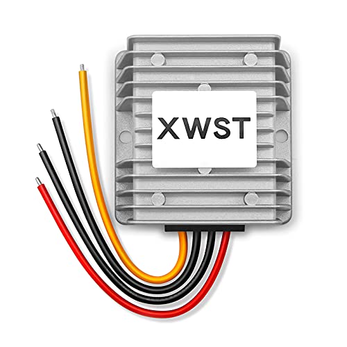 XWST DC 9-36V 12V 24V auf 12V Converter Spannungswandler 5A 60W Auto Netzteil Wandler Konverter Transformator Trafo Adapter für Auto PKW LKW Kfz Motor von XWST