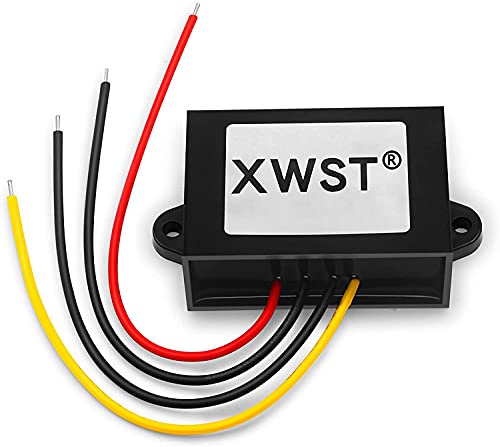 XWST DC DC 36V 48V auf 12V Spannungswandler Auto Netzteil Wandler Konverter Transformator Adapter DC 30-60V Breit Eingang für Auto PKW LKW Kfz Motor von XWST