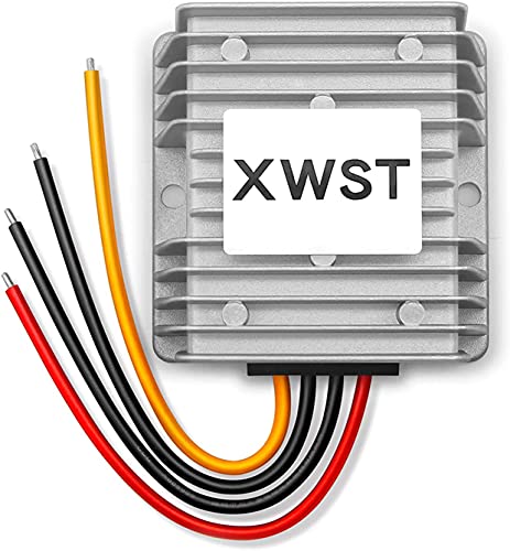 XWST DC DC 36V 48V auf 24V Spannungsregler 15A 360W Wechselrichter 30-60V zu 24V Abwärtstransformator-Adapter für LED Auto von XWST
