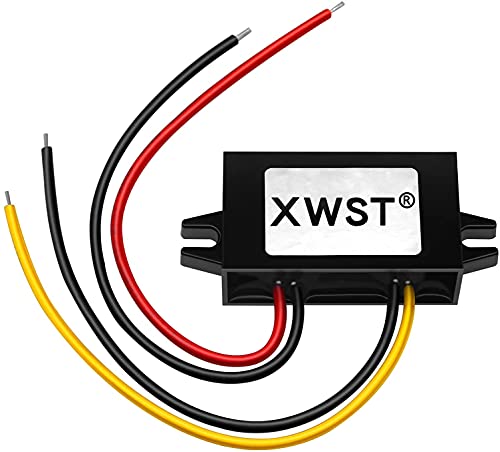 XWST DC DC 36V 48V auf 24V Spannungsregler 1A 24W Wechselrichter 30-60V zu 24V Abwärtstransformator-Adapter für LED Auto von XWST