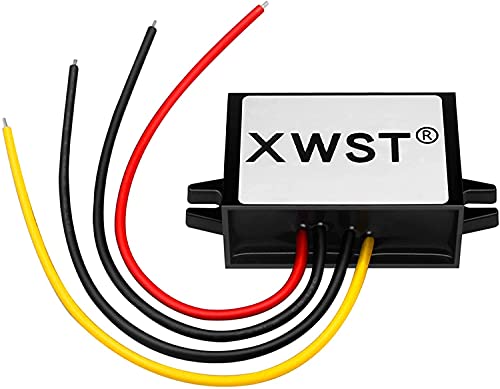 XWST DC DC 36V 48V auf 24V Spannungsregler 2A 48W Wechselrichter 30-60V zu 24V Abwärtstransformator-Adapter für LED Auto von XWST