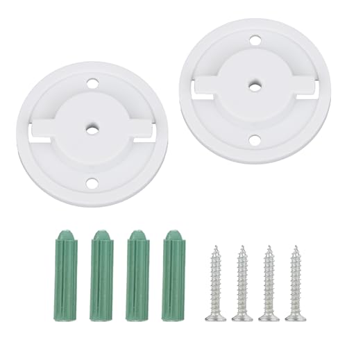 XXHUO Smart Camera Wall Mounting Base, 2 Set Camera Wall Mount Compatible With TP-Link IPC40A, IPC42, IPC40C, TPC42EW White 55mm Mounting Holder With Screws Mount Bracket Base XXHUO Smart Camera Wall Mounting Base, 2 Set Camera Wall Mount Compatible With TP-Link IPC40A, IPC42, IPC40C, TPC42EW White 55mm Mounting Holder With Screws Mount Bracket Base von XXHUO