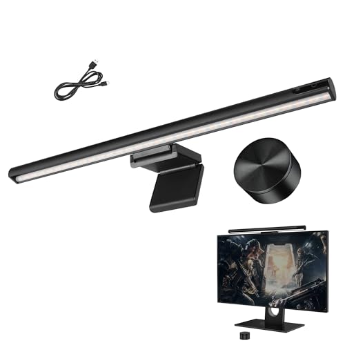 Computer Monitor Light Bar,Wireless Remote Control Multiple Screen lamp Dimmer Switch,USB Powered, E-Reading LED Hanging Light,for Office/Home, Hue/Brightness/Color Temperature Adjustment von XXSCNOZ