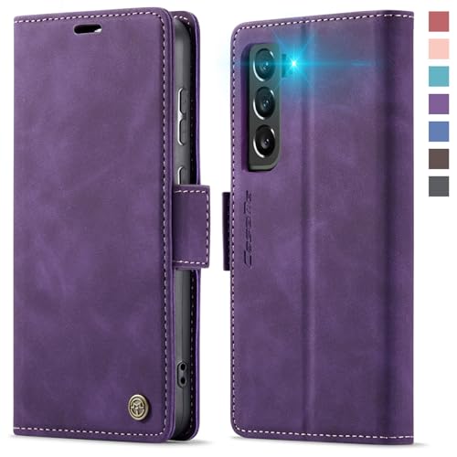 XYGLOW Handyhülle für Samsung Galaxy S22 5G Hülle Premium PU Lederhülle Klapphülle【RFID Schutz】 Kartenfach Standfunktion Schutzhülle für Samsung S22 5G Flip Case Wallet Tasche Klappbar Cover, Lila XYGLOW Handyhülle für Samsung Galaxy S22 5G Hülle Premium PU Lederhülle Klapphülle【RFID Schutz】 Kartenfach Standfunktion Schutzhülle für Samsung S22 5G Flip Case Wallet Tasche Klappbar Cover, Lila von XYGLOW