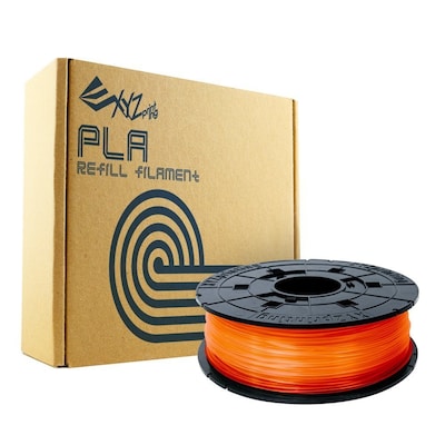 XYZprinting PLA-Filament, 1,75 mm, 600 g, orangerot, Nachfüllpackung von XYZ Printing