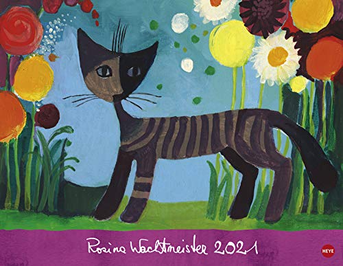 Rosina Wachtmeister Posterkalender - Kalender 2021 - Heye-Verlag - Wandkalender mit bezaubernden Bildern - 44 cm x 34 cm - Kunstkalender von XYZ