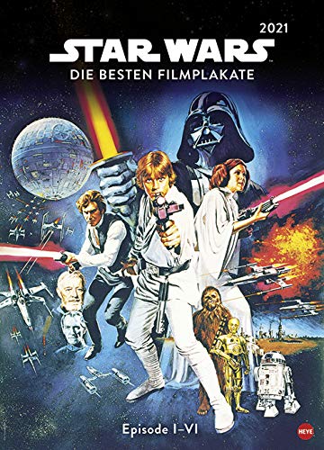 Star Wars - Die besten Filmplakate - Posterkalender - Kalender 2021 - Heye-Verlag - Wandkalender mit Kino-Postern - 49 cm x 68 cm von XYZ