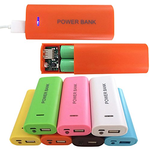 2X Batteriegehäuse Power für DIY Bank USB 5600mAh 18650 Ladegerät Box 18650 Ladegerät 18650 24-V-Akkupack 18650 von XZincer