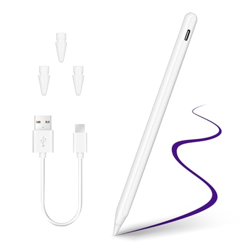 Xahpower Stylus Pen für iPad 2018-2024, Palm Rejection Pencil für iPad Pro 11/13 M4, iPad Air 11/13 M2, iPad Pro 11/32.8 cm, iPad 10/9/8/7/6th, iPad Air 5/4/3rd, iPad Mini 6/5 Xahpower Stylus Pen für iPad 2018-2024, Palm Rejection Pencil für iPad Pro 11/13 M4, iPad Air 11/13 M2, iPad Pro 11/32.8 cm, iPad 10/9/8/7/6th, iPad Air 5/4/3rd, iPad Mini 6/5 von Xahpower