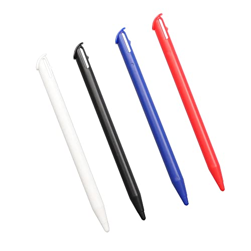 Xahpower Touchscreen Stift, 4 Stücke Ersatz Stylus Pen Kompatibel mit Nintendo New 3DS XL, Multi Color 4 in 1 Combo Touch Styli Stift Set von Xahpower