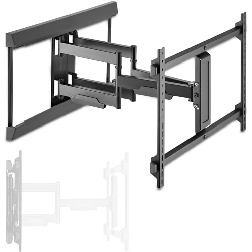 Xantron® HD-FM600 Wandhalterung Fernseher Schwenkbar Neigbar Drehbar / 37-90 Zoll TV Halterung max. 60kg / TV Wandhalterung mit Kabelkanal/Fernseher Schwenkarm - inkl. Montagematerial von Xantron