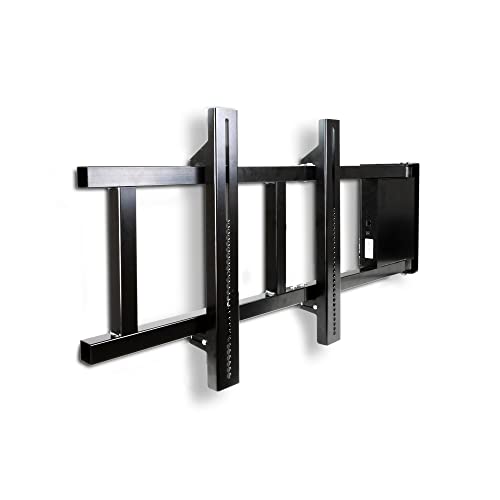 Xantron® PREMIUM-SM-L180 TV Wandhalterung Schwenkbar Neigbar Elektrisch / 32-65 Zoll TV Halterung/TV Wandhalterung Flach/Fernseher Schwenkarm mit geringem Wandabstand - inkl. Montagematerial von Xantron