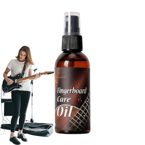 Gitarrenöl - 80 Ml Keyboardöl Für Gitarre | Wildereiöl Für Gitarrenkabel | Limoneöl Für Die Ölpflege | Ölpack Saubere Gitarrenseile Zum Reinigen Des Chits von Xasbseulk