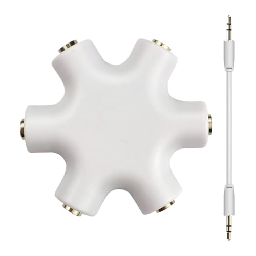 Xasbseulk Kopfhörer-Splitter,Headset-Adapter für Laptop | 3,5 mm Stereo-Splitter Für Smartphone PC Tablet Gemeinsames Zuhören Für Damen & Herren Xasbseulk Kopfhörer-Splitter,Headset-Adapter für Laptop | 3,5 mm Stereo-Splitter Für Smartphone PC Tablet Gemeinsames Zuhören Für Damen & Herren von Xasbseulk