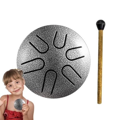 Xasbseulk Steel Tongue Drum, Outdoor Rain Drum - 11 Noten 12 Zoll - Percussion Instrument - Handpan Drum mit 15.2 cm Kordelzug Tasche Musikbuch Schlägel Fingerplektren Regentrommel für Xasbseulk Steel Tongue Drum, Outdoor Rain Drum - 11 Noten 12 Zoll - Percussion Instrument - Handpan Drum mit 15.2 cm Kordelzug Tasche Musikbuch Schlägel Fingerplektren Regentrommel für von Xasbseulk