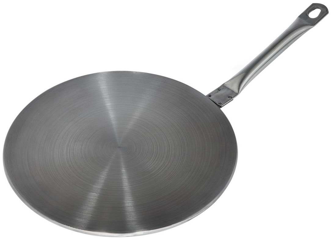 Induktionskochfeld-Adapterplatte Küchenutensil silber von XavaX