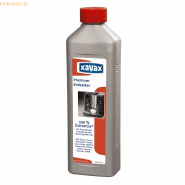 Xavax Premium-Entkalker für Kaffeeautomaten VE=500ml Xavax Premium-Entkalker für Kaffeeautomaten VE=500ml von XavaX