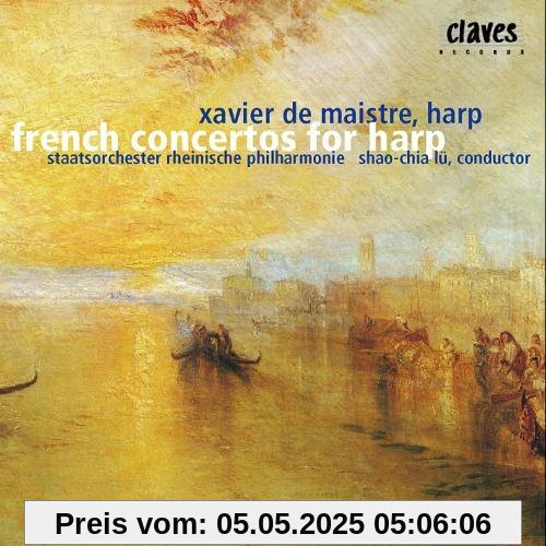 Französische Harfenkonzerte von Xavier De Maistre