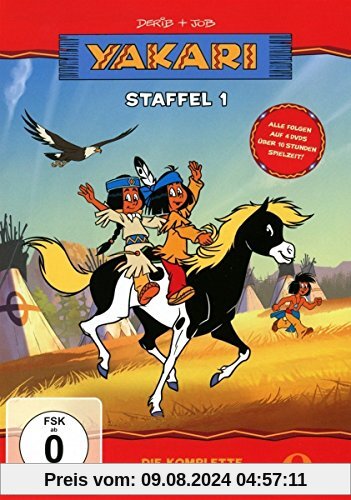 Yakari - DVD Staffelbox - Die komplette erste Staffel zur TV-Serie von Xavier Giacometti