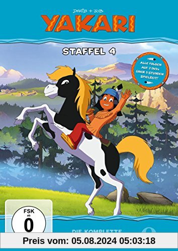 Yakari - DVD Staffelbox - Die komplette vierte Staffel zur TV-Serie von Xavier Giacometti